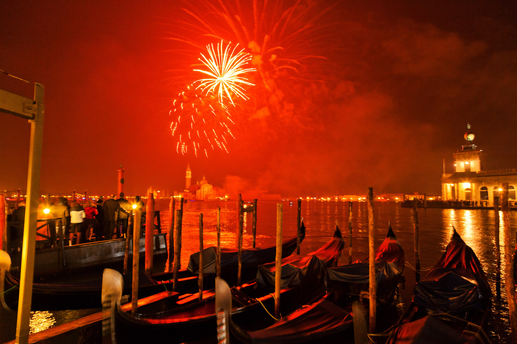 ITALY, Venice. New Year